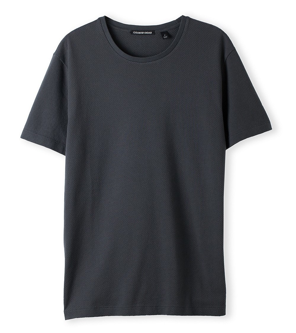 Textured T-shirt, R299, Country Road at Woolworths - Mr Doveton